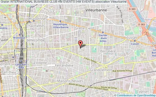 plan association International Business Club Hm Events (hm Events) Villeurbanne