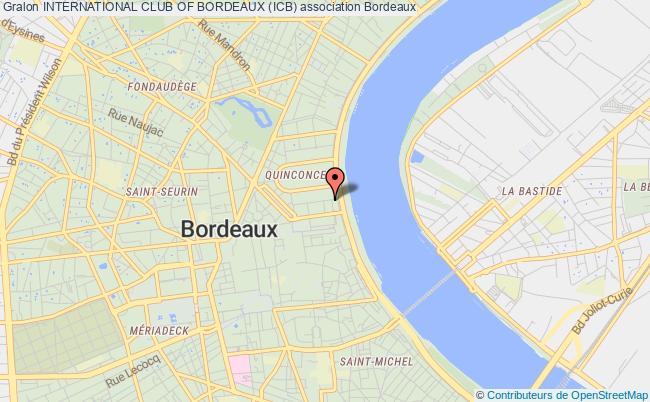 plan association International Club Of Bordeaux (icb) Bordeaux