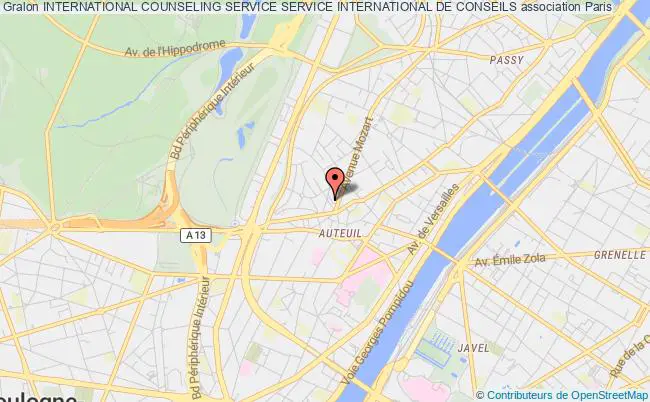 plan association International Counseling Service Service International De Conseils Paris