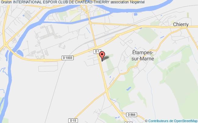plan association International Espoir Club De Chateau-thierry Nogentel