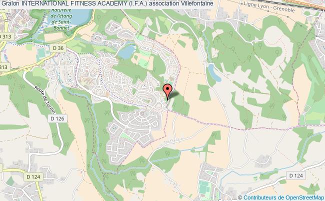 plan association International Fitness Academy (i.f.a.) Villefontaine