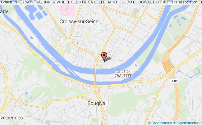 plan association International Inner Wheel Club De La Celle Saint Cloud Bougival District 151 Croissy-sur-Seine