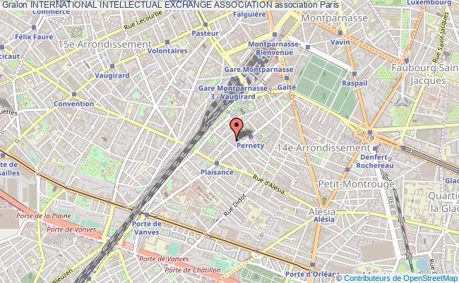 plan association International Intellectual Exchange Association Paris 14e