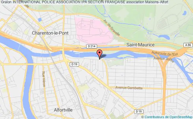 plan association International Police Association Ipa Section FranÇaise Maisons-Alfort Cédex