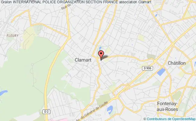 plan association International Police Organization Section France Clamart