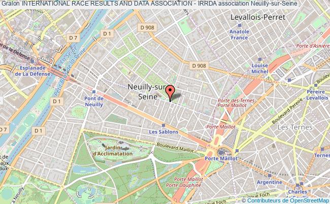 plan association International Race Results And Data Association - Irrda Neuilly-sur-Seine