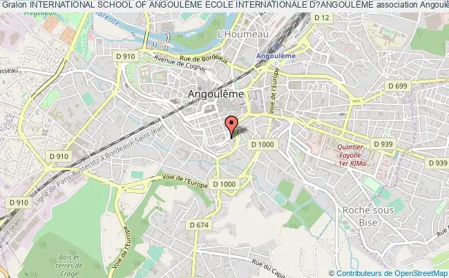 plan association International School Of AngoulÊme École Internationale D?angoulÊme Angoulême