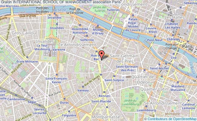 plan association International School Of Management Paris 7e