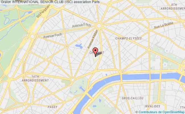 plan association International Senior Club (isc) Paris