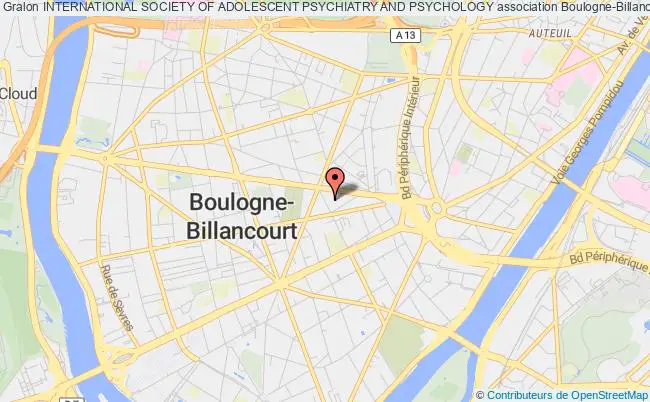 plan association International Society Of Adolescent Psychiatry And Psychology Boulogne-Billancourt
