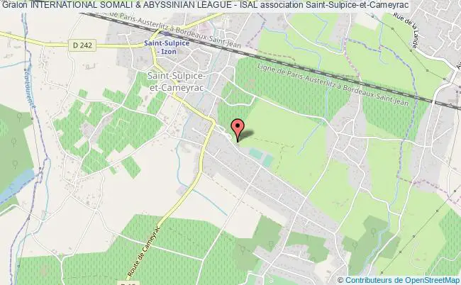 plan association International Somali & Abyssinian League - Isal Saint-Sulpice-et-Cameyrac