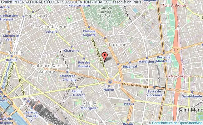plan association International Students Association - Mba Esg Paris 11e