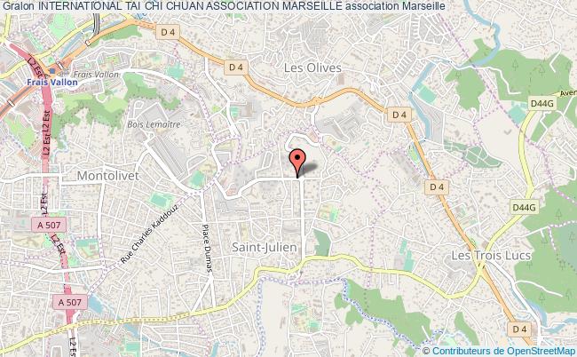 plan association International Tai Chi Chuan Association Marseille Marseille