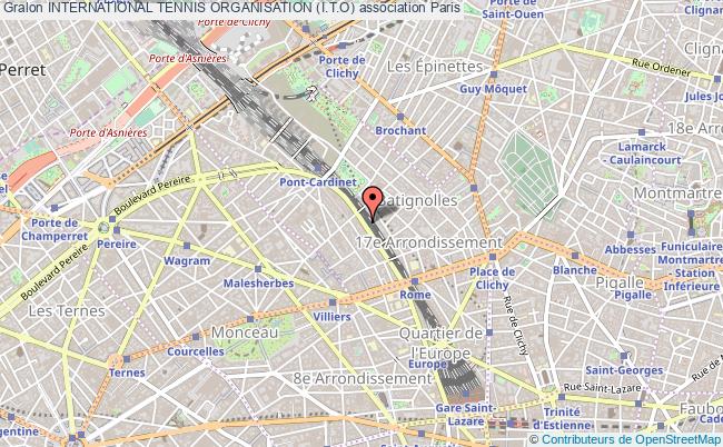 plan association International Tennis Organisation (i.t.o) Paris