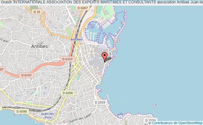 plan association Internationale Association Des Experts Maritimes Et Consultants Antibes