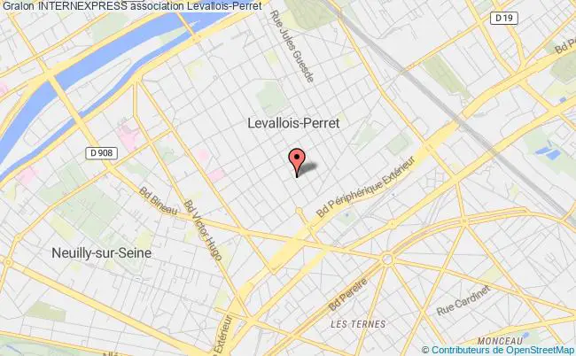 plan association Internexpress Levallois-Perret