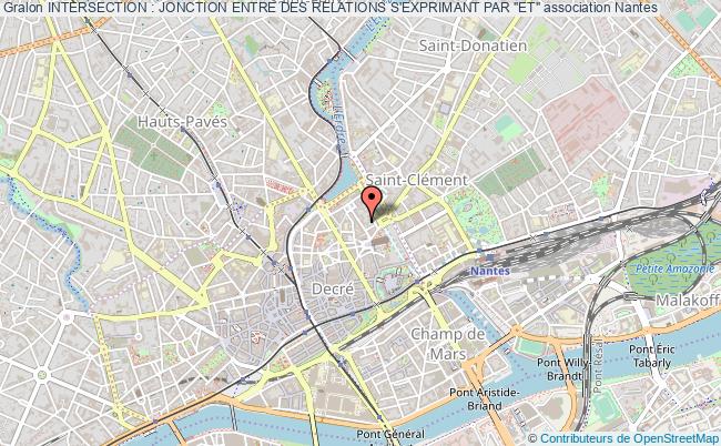 plan association Intersection : Jonction Entre Des Relations S'exprimant Par "et" Nantes