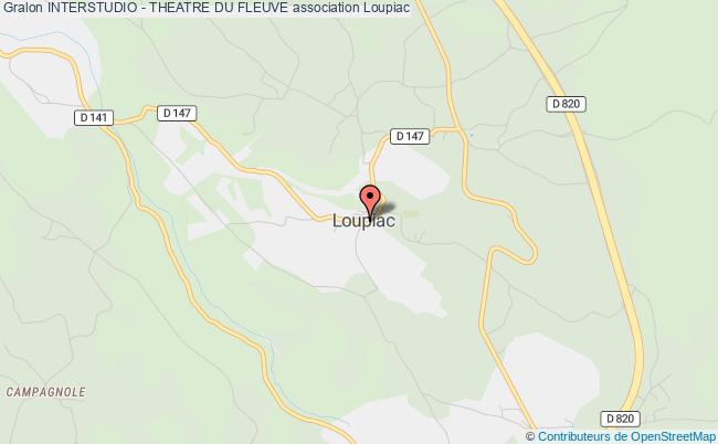 plan association Interstudio - Theatre Du Fleuve Loupiac
