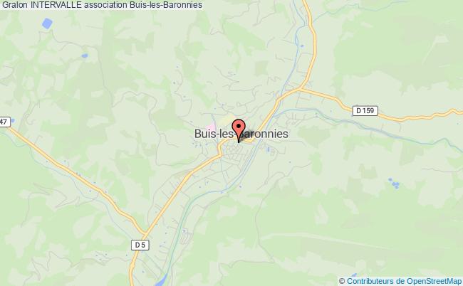 plan association Intervalle Buis-les-Baronnies