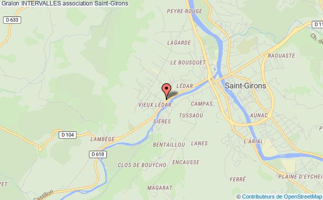 plan association Intervalles Saint-Girons