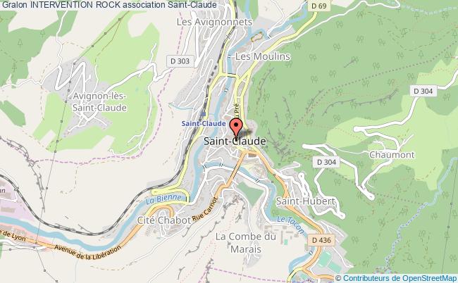 plan association Intervention Rock Saint-Claude