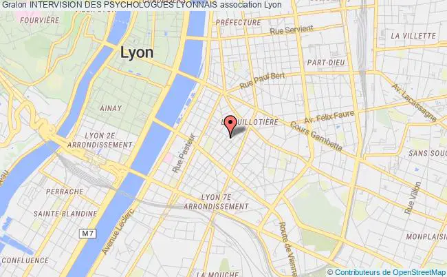 plan association Intervision Des Psychologues Lyonnais Lyon