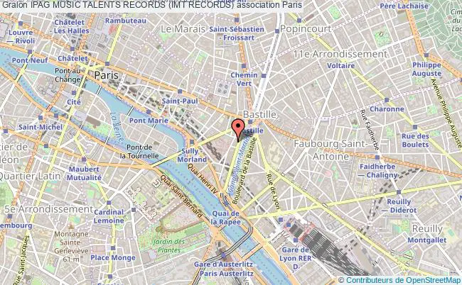 plan association Ipag Music Talents Records (imt Records) Paris