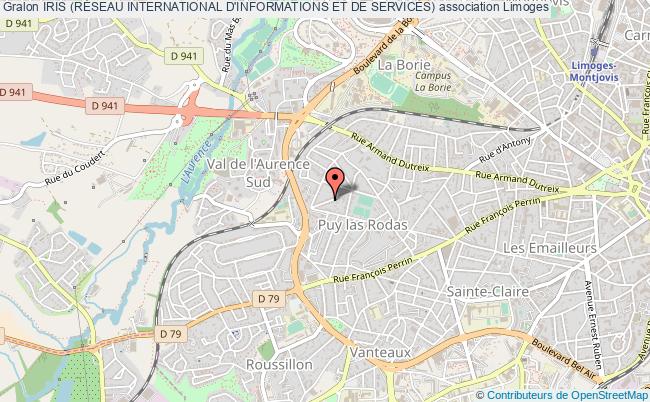 plan association Iris (rÉseau International D'informations Et De Services) Limoges