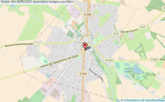 plan association Isa Services Aubigny-sur-Nère