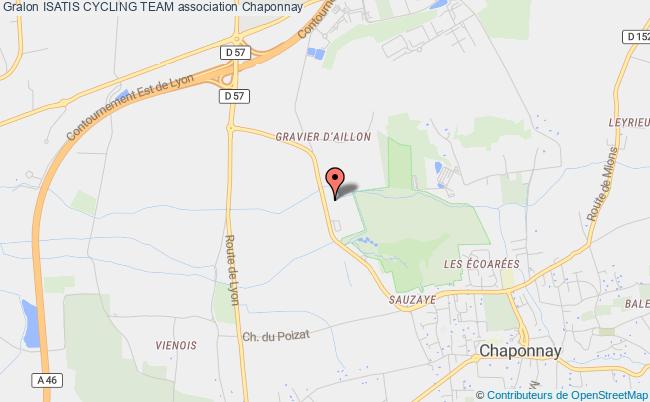 plan association Isatis Cycling Team Chaponnay