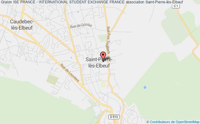 plan association Ise France - International Student Exchange France Saint-Pierre-lès-Elbeuf