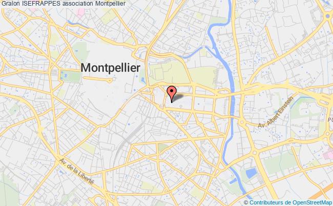 plan association Isefrappes Montpellier