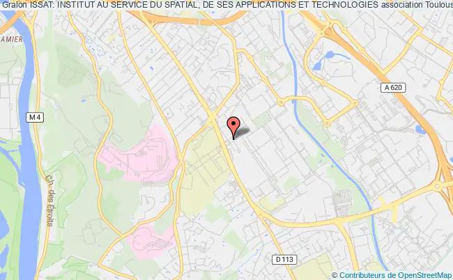 plan association Issat: Institut Au Service Du Spatial, De Ses Applications Et Technologies Toulouse Cédex 9