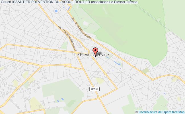 plan association Issautier Prevention Du Risque Routier Le Plessis-Trévise