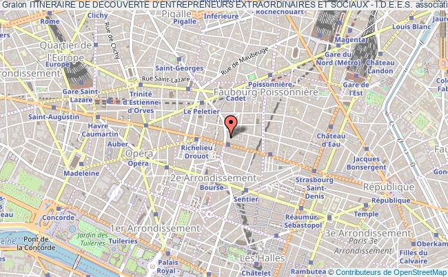 plan association Itineraire De Decouverte D'entrepreneurs Extraordinaires Et Sociaux - I.d.e.e.s. Paris
