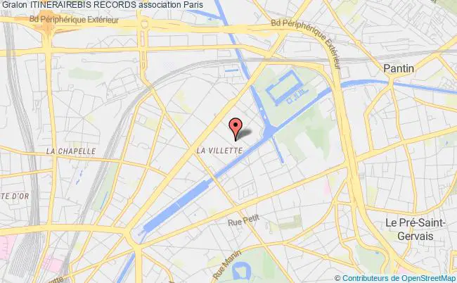 plan association Itinerairebis Records Paris