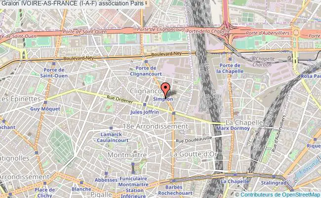 plan association Ivoire-as-france (i-a-f) Paris