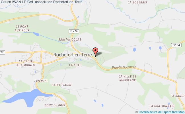 plan association Iwan Le Gal Rochefort-en-Terre