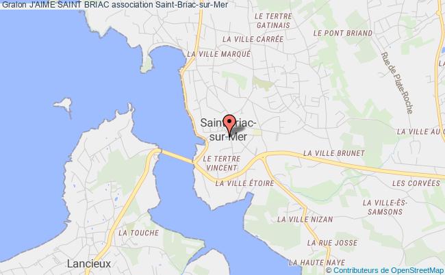 plan association J'aime Saint Briac Saint-Briac-sur-Mer