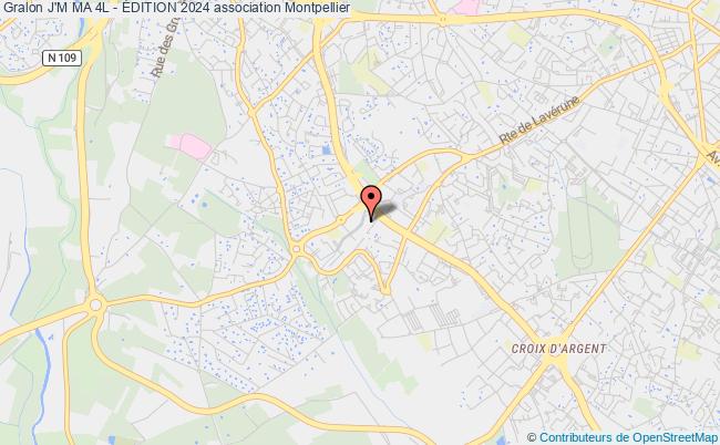 plan association J'm Ma 4l - Édition 2024 Montpellier