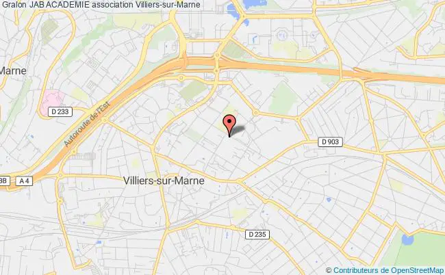 plan association Jab Academie Villiers-sur-Marne