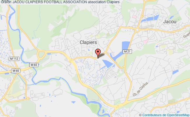 plan association Jacou Clapiers Football Association Clapiers