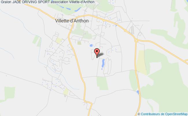 plan association Jade Driving Sport Villette-d'Anthon