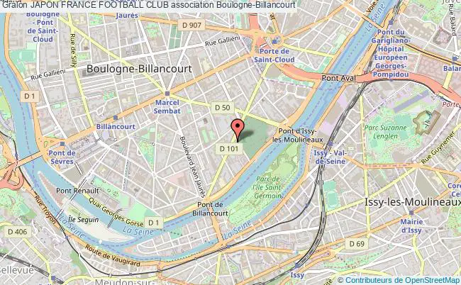 plan association Japon France Football Club Boulogne-Billancourt