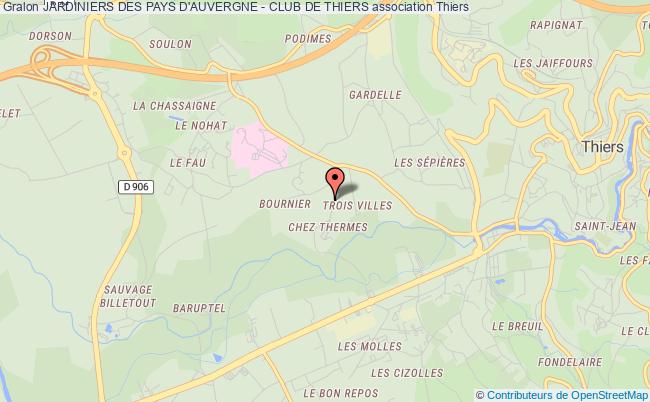 JARDINIERS DES PAYS D'AUVERGNE - CLUB DE THIERS