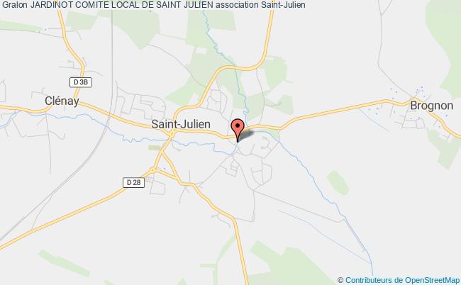 plan association Jardinot Comite Local De Saint Julien Saint-Julien