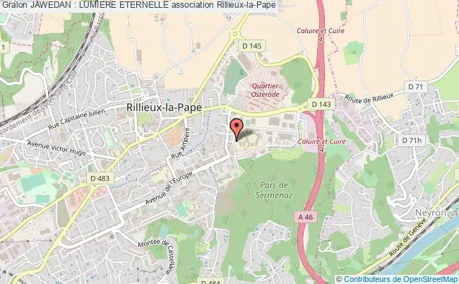plan association Jawedan : Lumiere Eternelle Rillieux-la-Pape