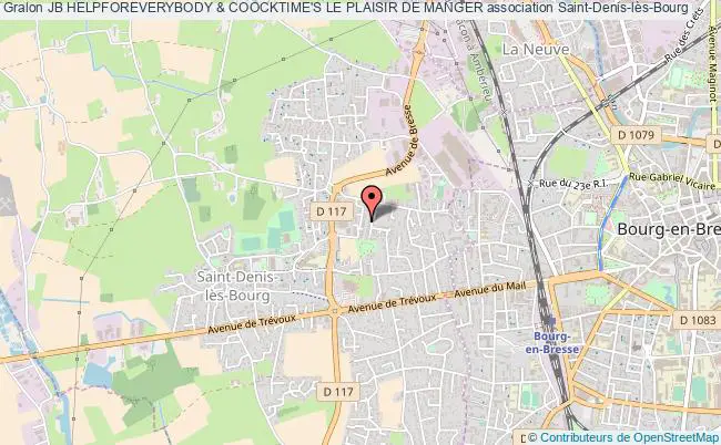 plan association Jb Helpforeverybody & Coocktime's Le Plaisir De Manger Saint-Denis-lès-Bourg