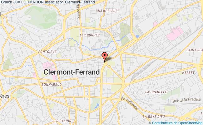 plan association Jca Formation Clermont-Ferrand