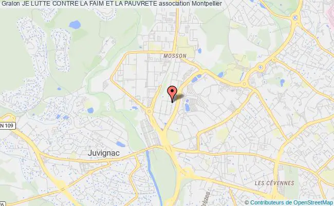 plan association Je Lutte Contre La Faim Et La Pauvrete Montpellier